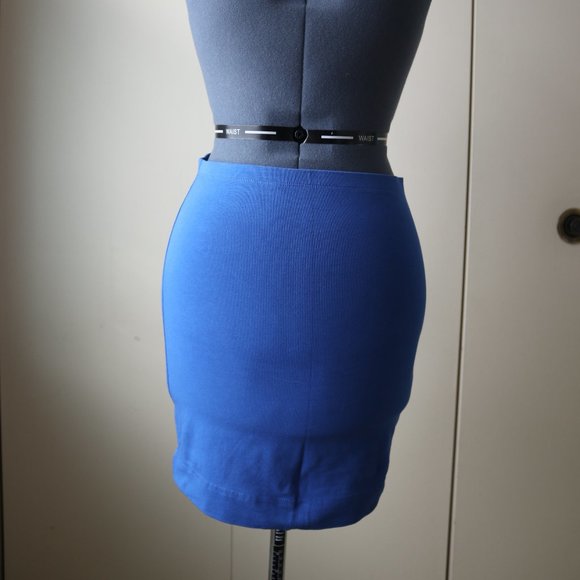 H&M Basic Blue Skirt - Picture 5 of 10